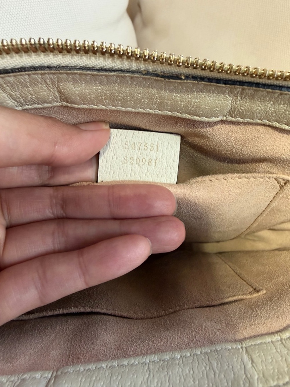 Gucci Ophidia Small Top-Handle Leather Tote with Blue & Red Sherryline - Picture 11 of 11